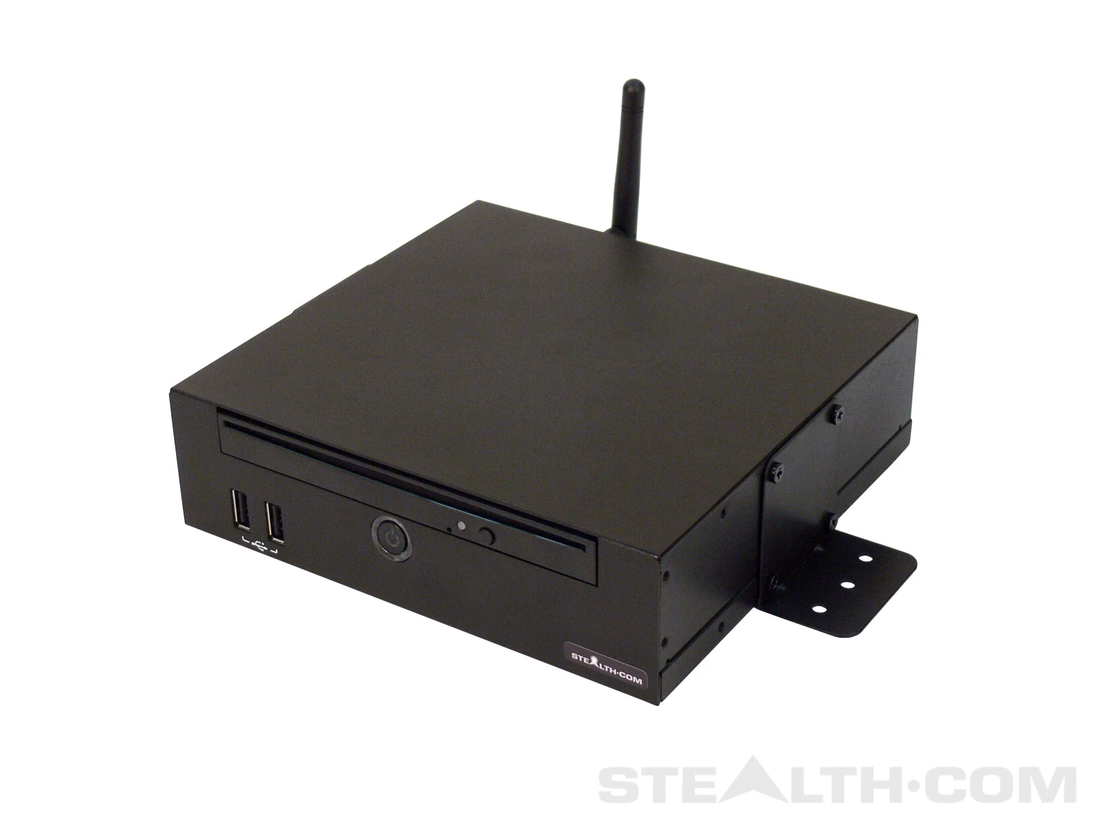 The device is available with chassis rack mount brackets