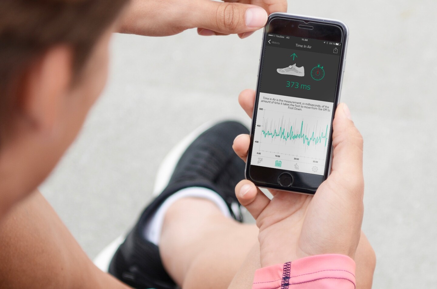 The companion app for the Shft IQ running coach will give users access to reports and tip on how to improve