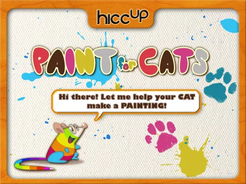 iPad apps for cats screenshot