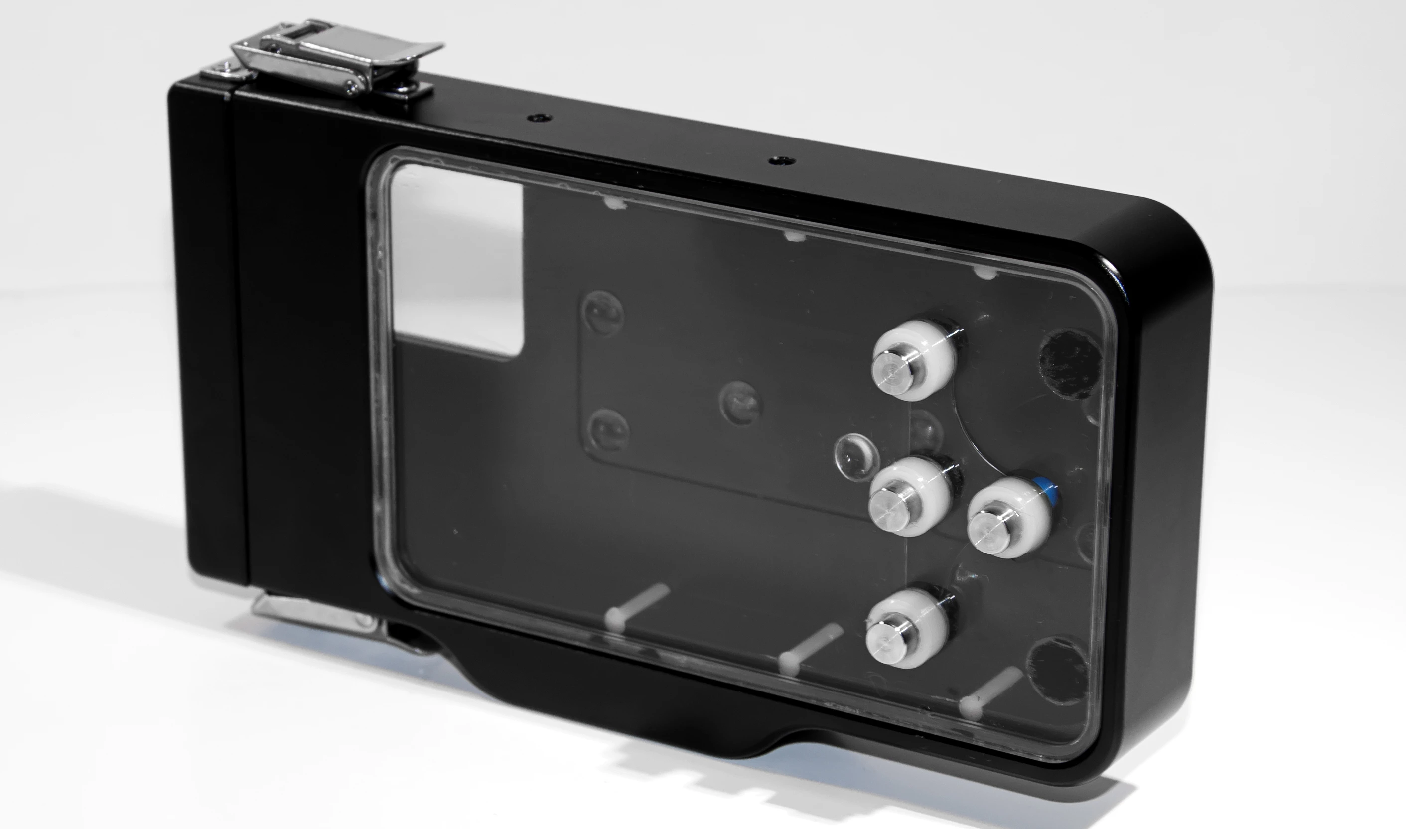 The Ovision underwater housing for iPhones 4 thru 5C