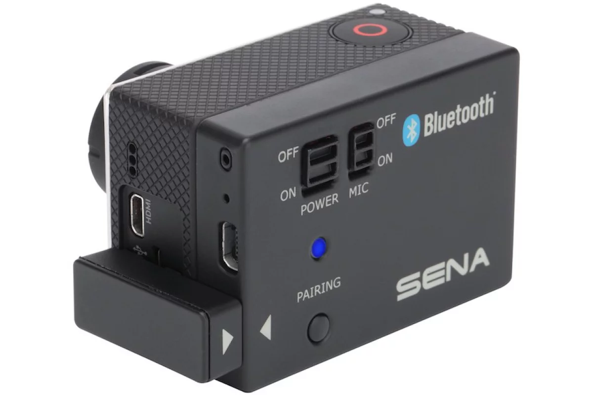 The Pack works with Hero3 and Hero3+ cameras