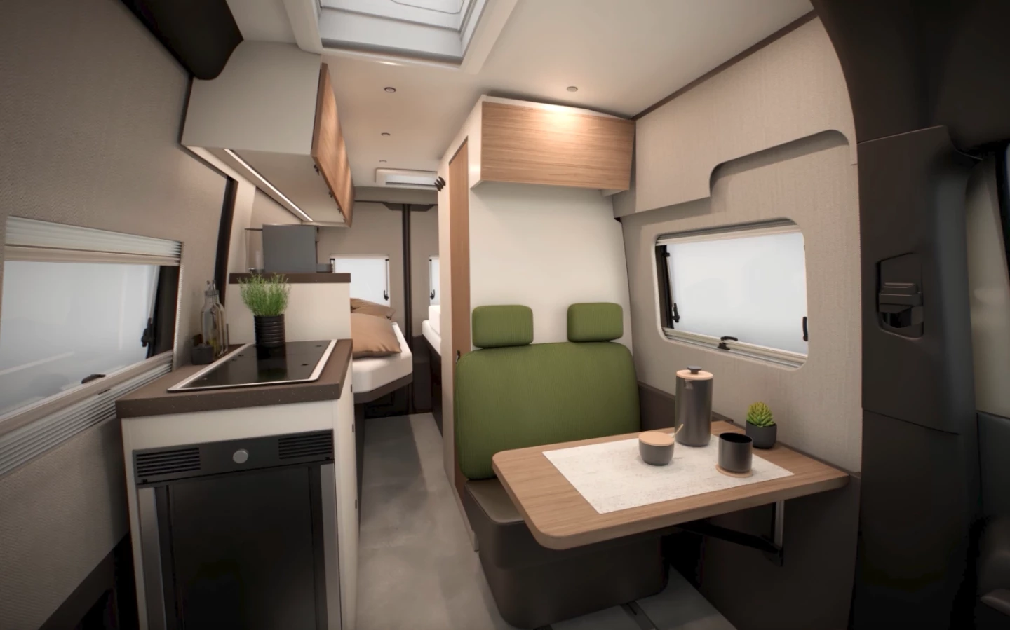 From this angle, the Habiton looks like a classic floor plan
