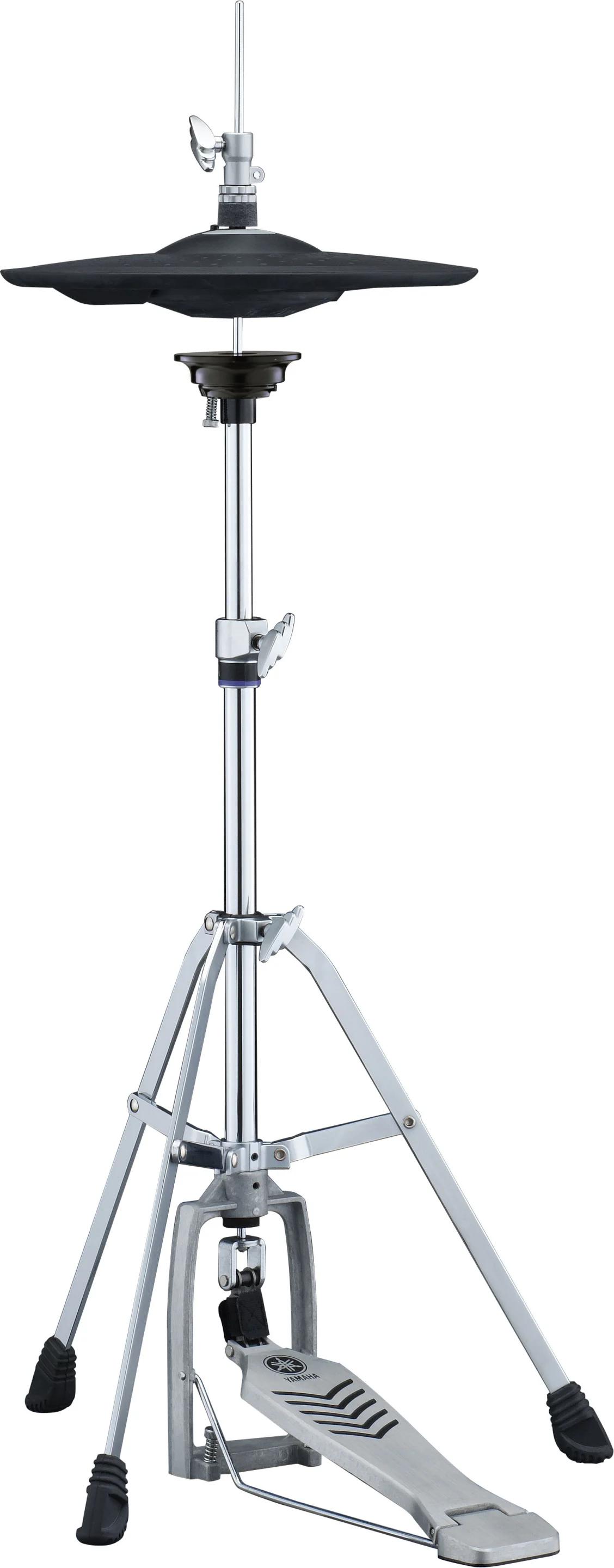 The 532K and 562K models come with a RHH135 vertical motion hi-hat that's mounted to the included stand for a setup a mite closer to what you'd expect from an acoustic kit