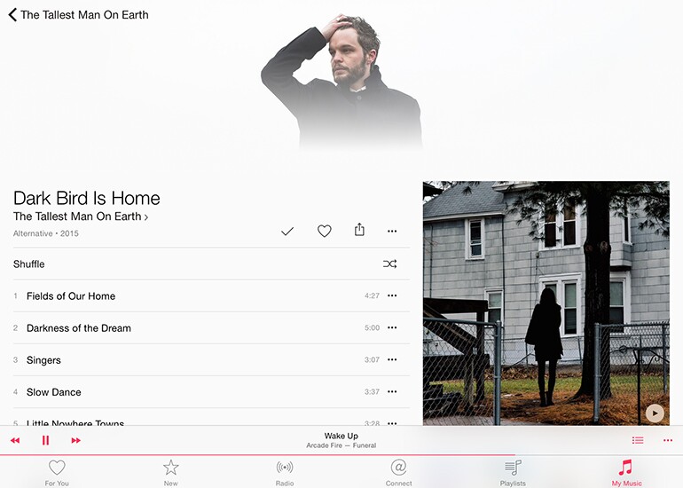 Apple Music lets you follow individual artists