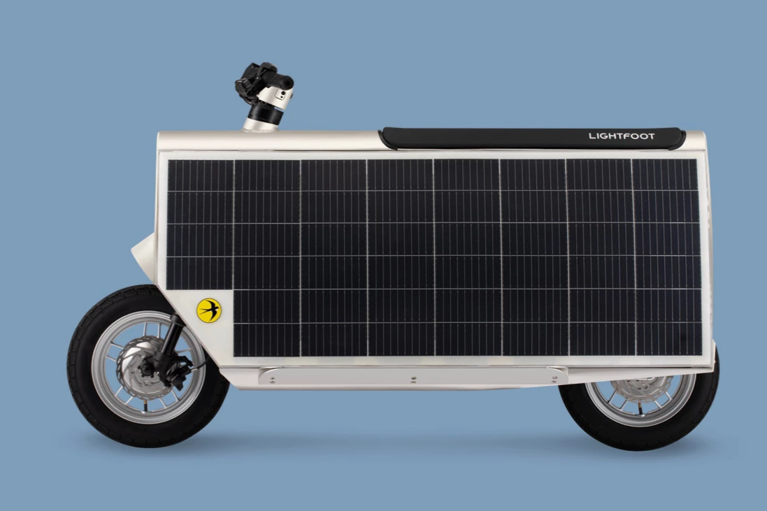 The Lightfoot is made mainly from widely-available parts