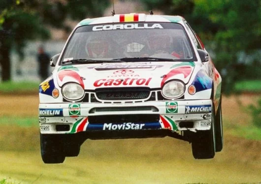 The Corolla won the World Rally Championship in 1999