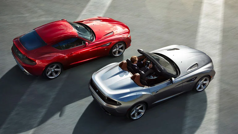 BMW Zagato Roadster and Coupe together