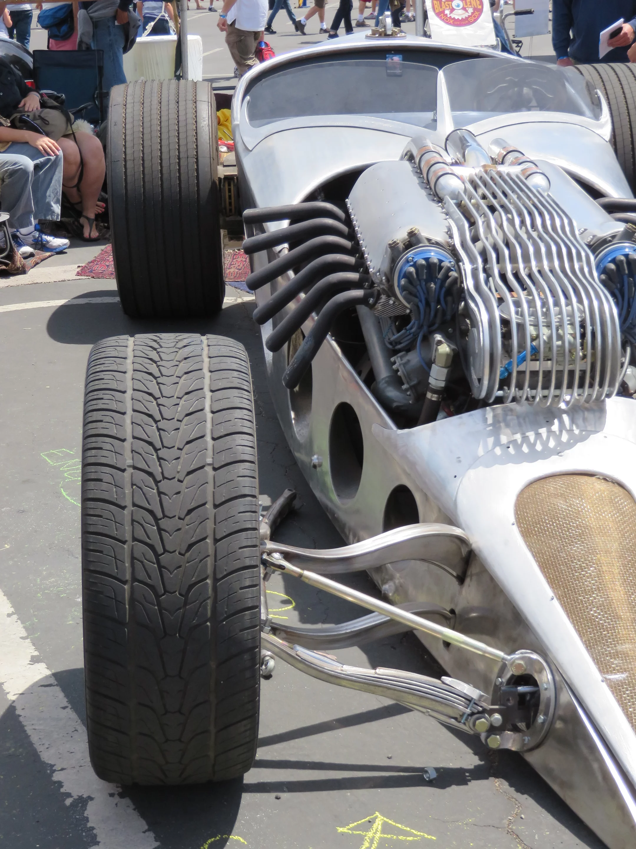 "Blown Ranger" was created from a jet engine and other parts taken from a tractor, among other sources