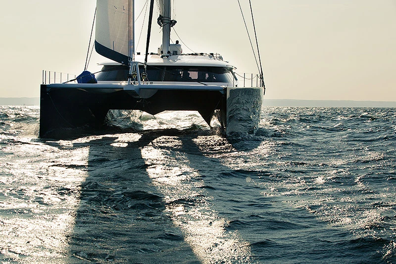 The Sunreef 80 is currently undergoing sea trials