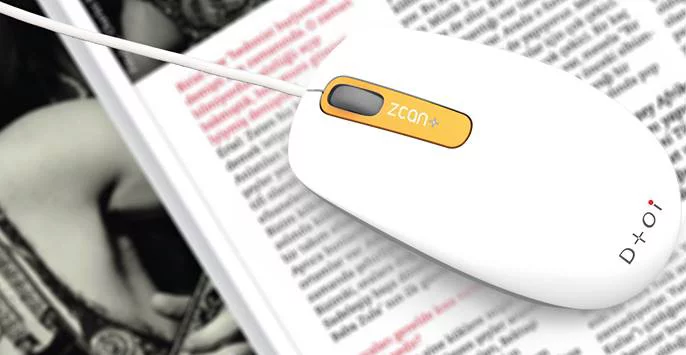 Scanning images and text at a resolution of 400 dpi, Zcan can be saved as Microsoft Excel and Word, PDF, TXT JPEG, TIFF, PNG, BMP files