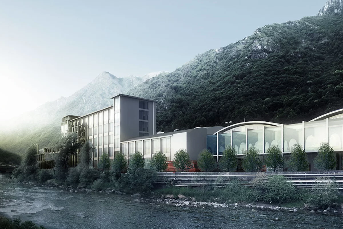 BIG will collaborate with Arup, Studio Verticale and others on the S.Pellegrino Flagship Factory