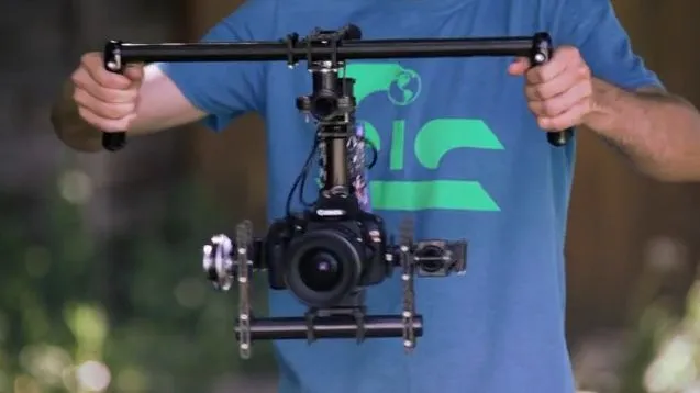 The Ghost is a new motorized video camera stabilizing rig