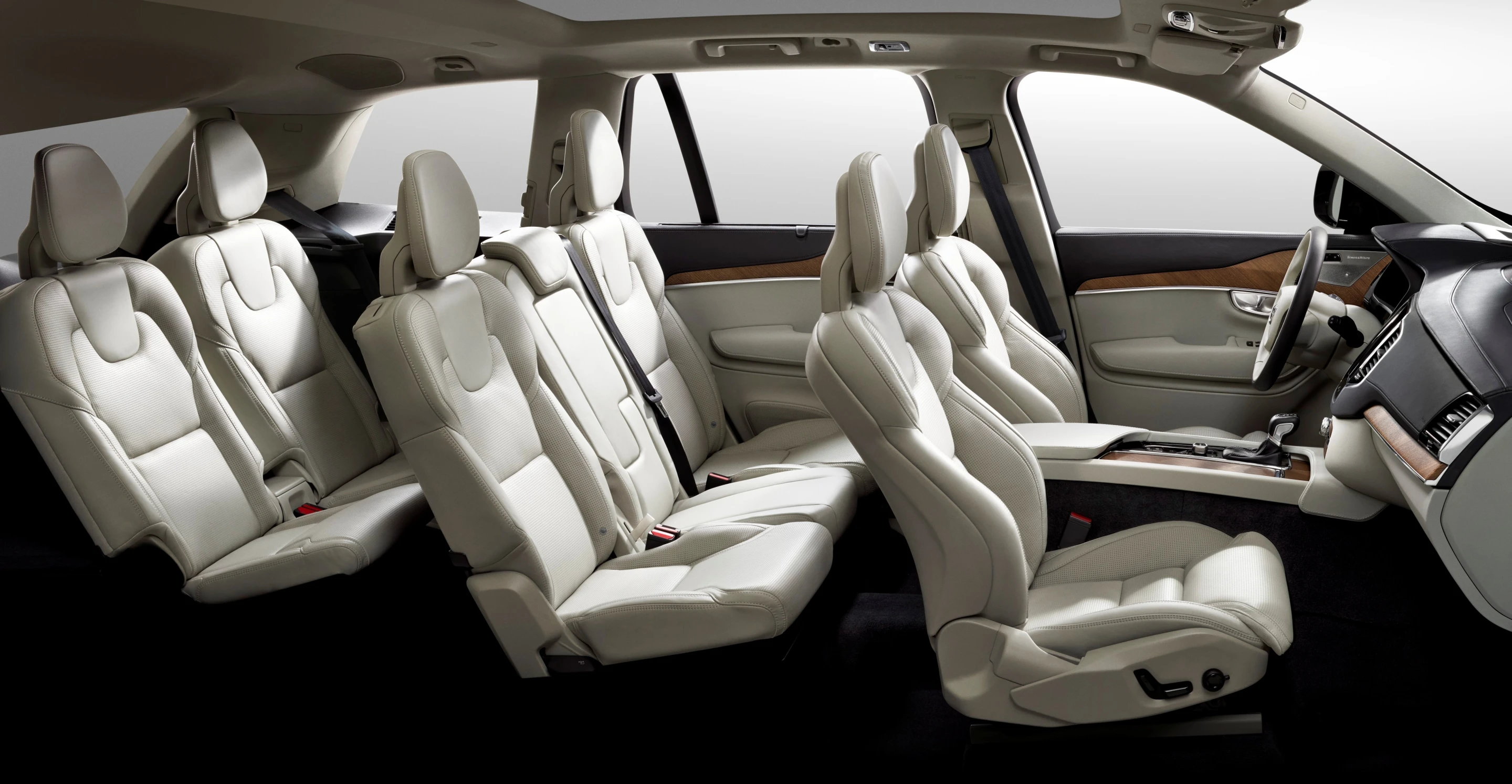 The XC90 is taking on BMW's X5 with its luxury-bent