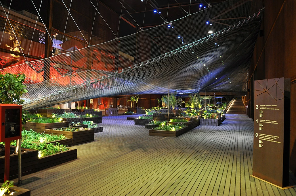 Visitors to the Brazilian Pavilion enjoy a multi-sensory and interactive experience