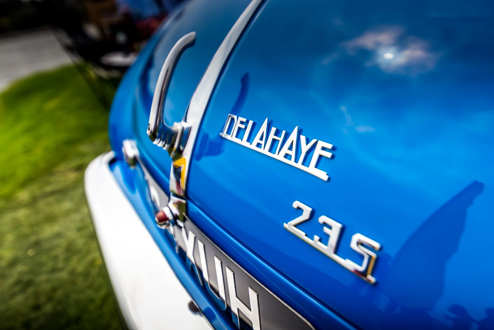 1951 Delahaye 235 MS Chapron Coupe far from its home in Essex, England