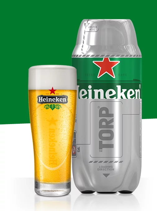 The Torp holds about eight glasses of beer