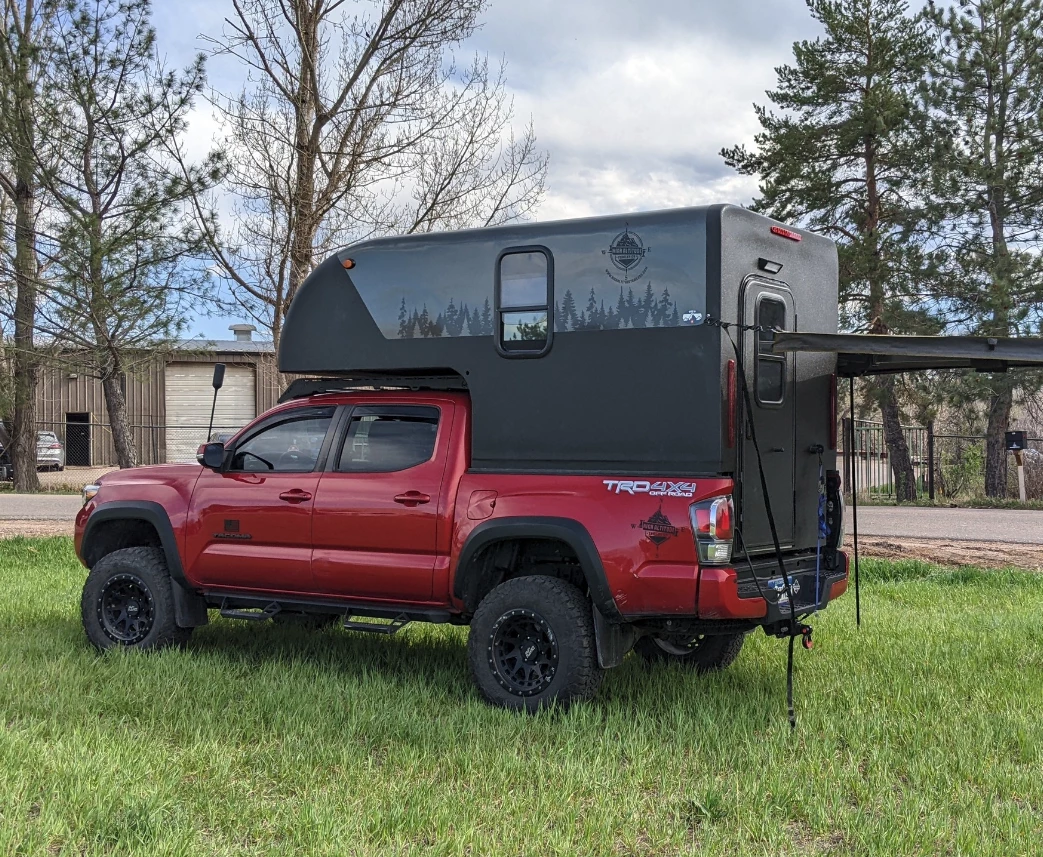 High Altitude jumps its foam-core fiberglass camper tech into the back of the Toyota Tacoma and other midsize trucks