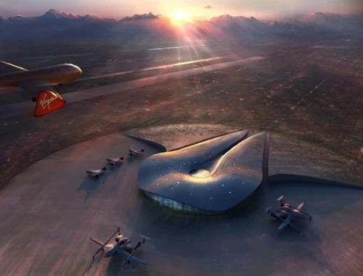 SpacePort AmericaImage: Foster + Partners