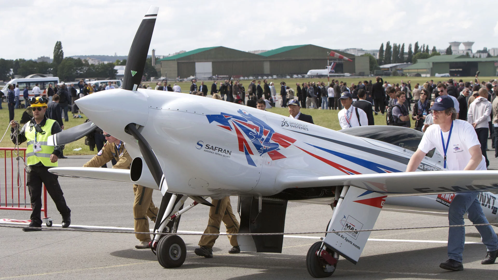 Big Frog racing plane