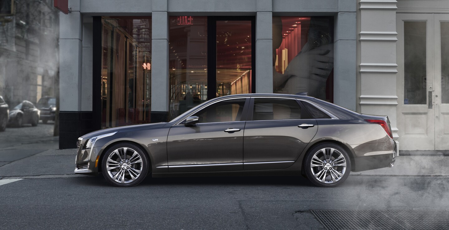 Cadillac revealed the CT6 at last month's New York Auto Show
