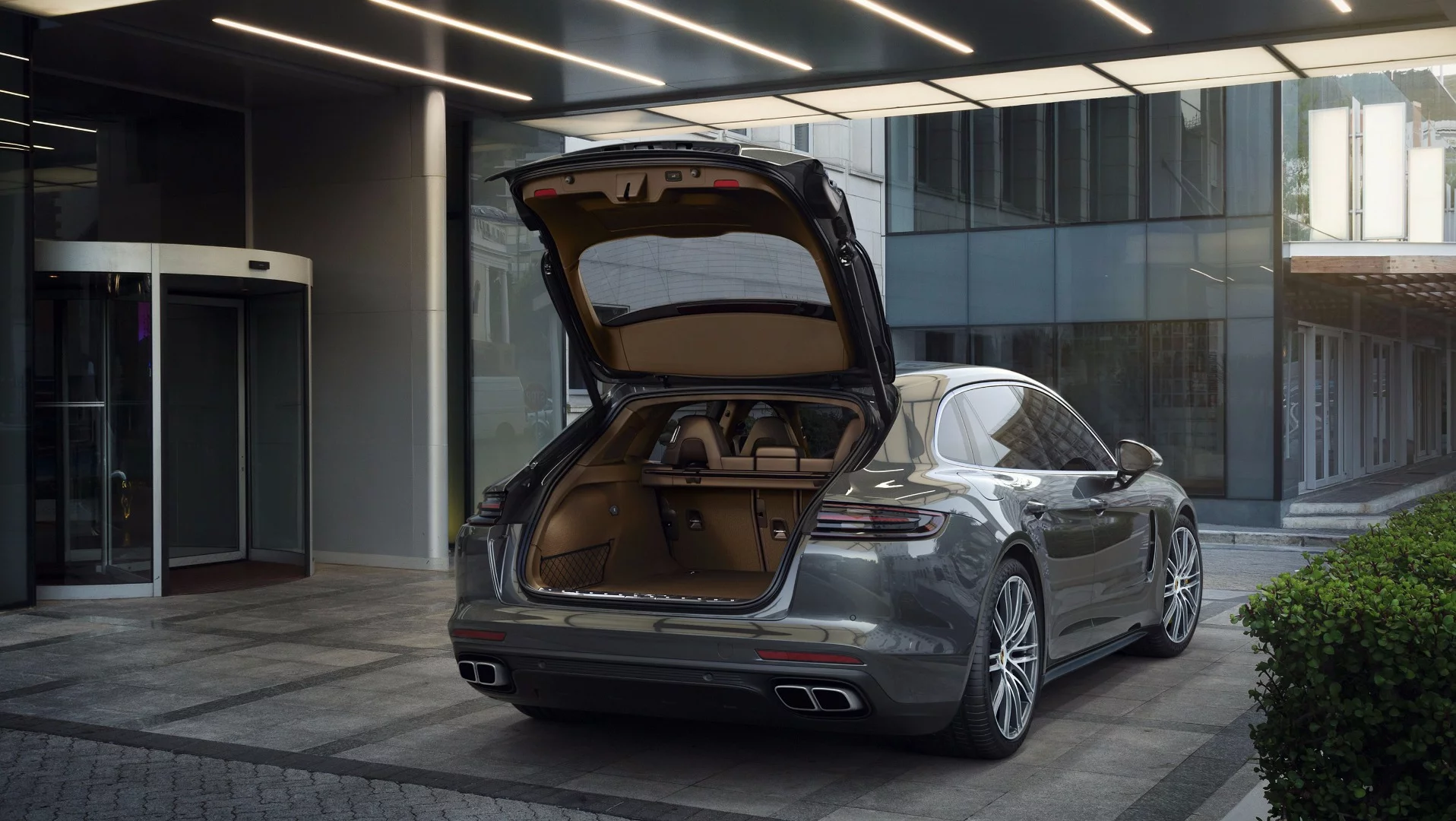Practicality is pretty in the Panamera Sport Turismo