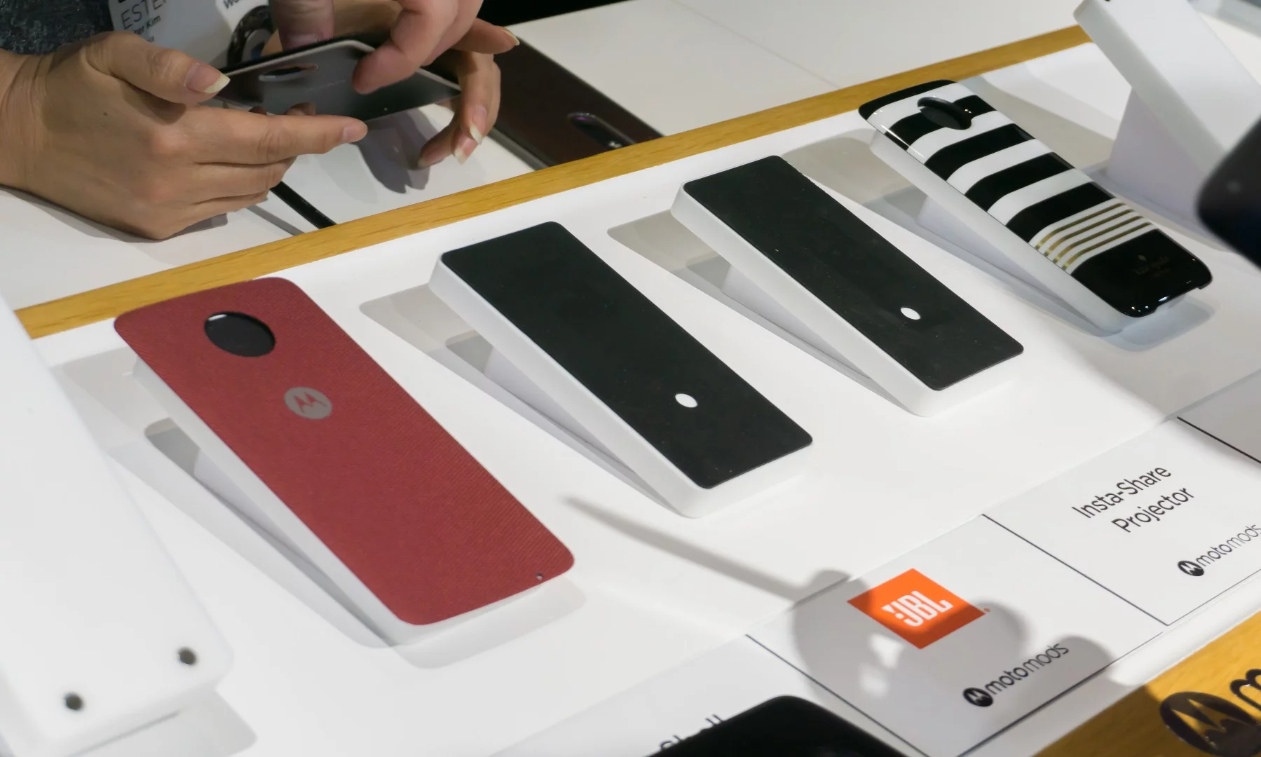 A variety of stylish mods, including one from Kate Spade