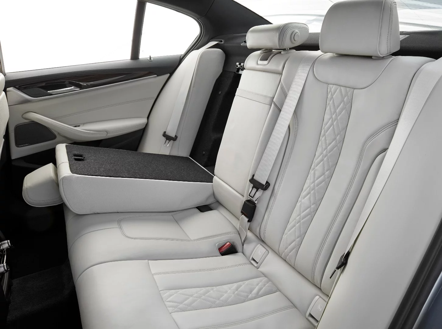 Rear seat passengers get a better deal in the new BMW 5 Series