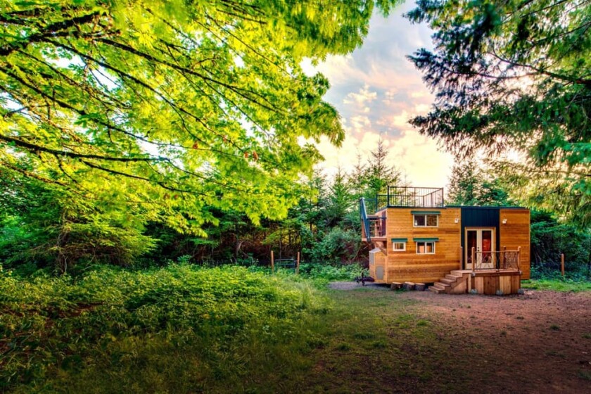 Basecamp shows a focus on off-grid and pet-friendly design