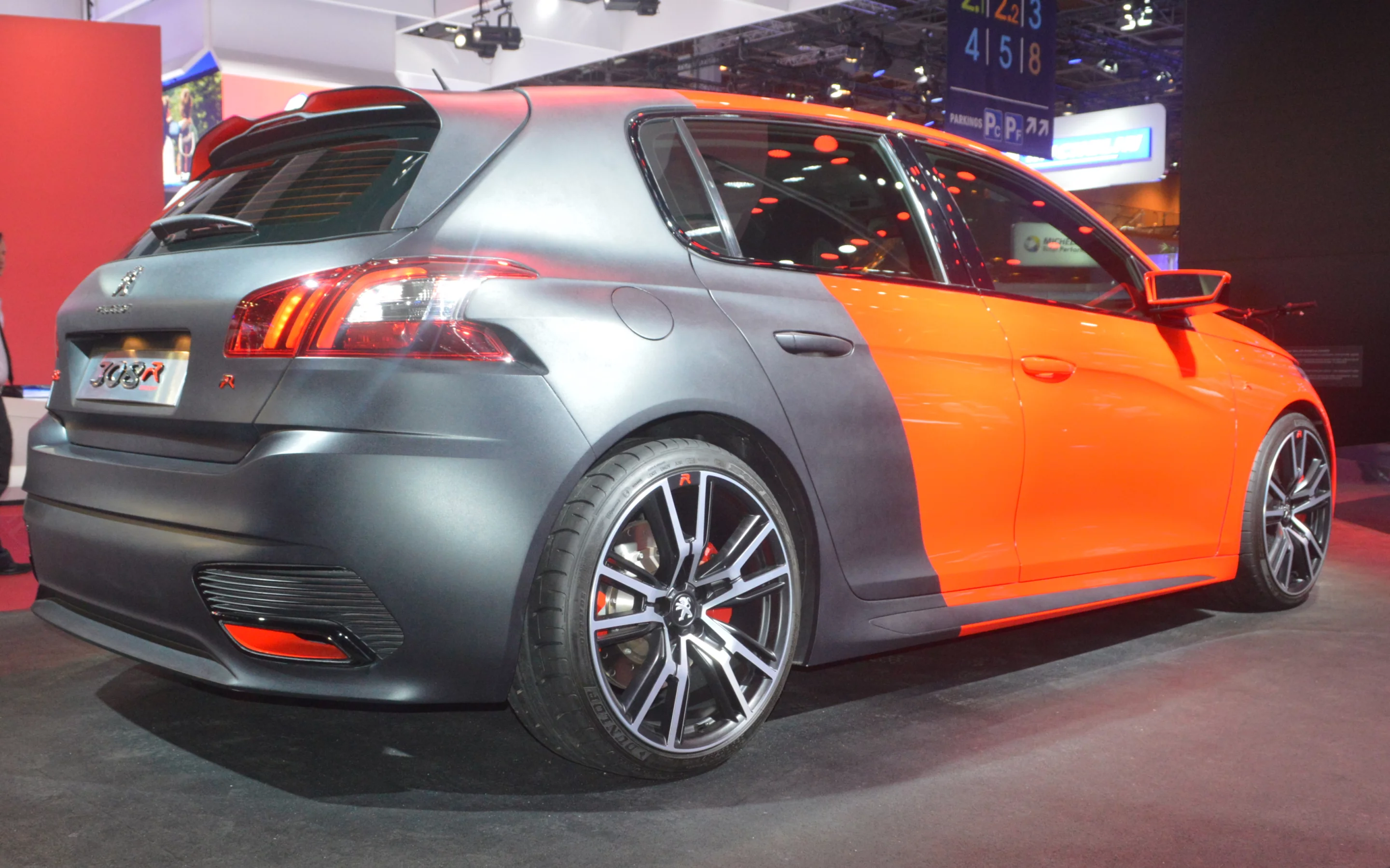 The Peugeot 308 R is powered by a 270-hp 1.6-liter four-cylinder (Photo: C.C. Weiss/Gizmag)