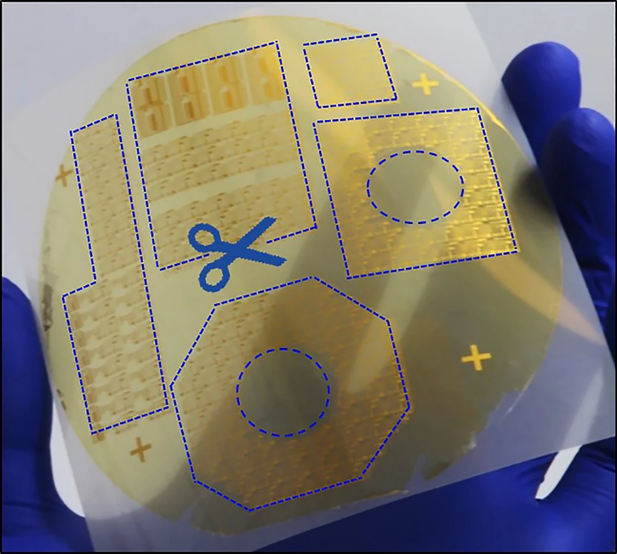 Researchers have designed peelable electronic films that can be cut and pasted onto any object to achieve desired functions