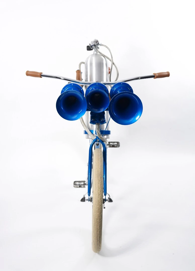 The Hornster earned a Guinness record for loudest bike horn