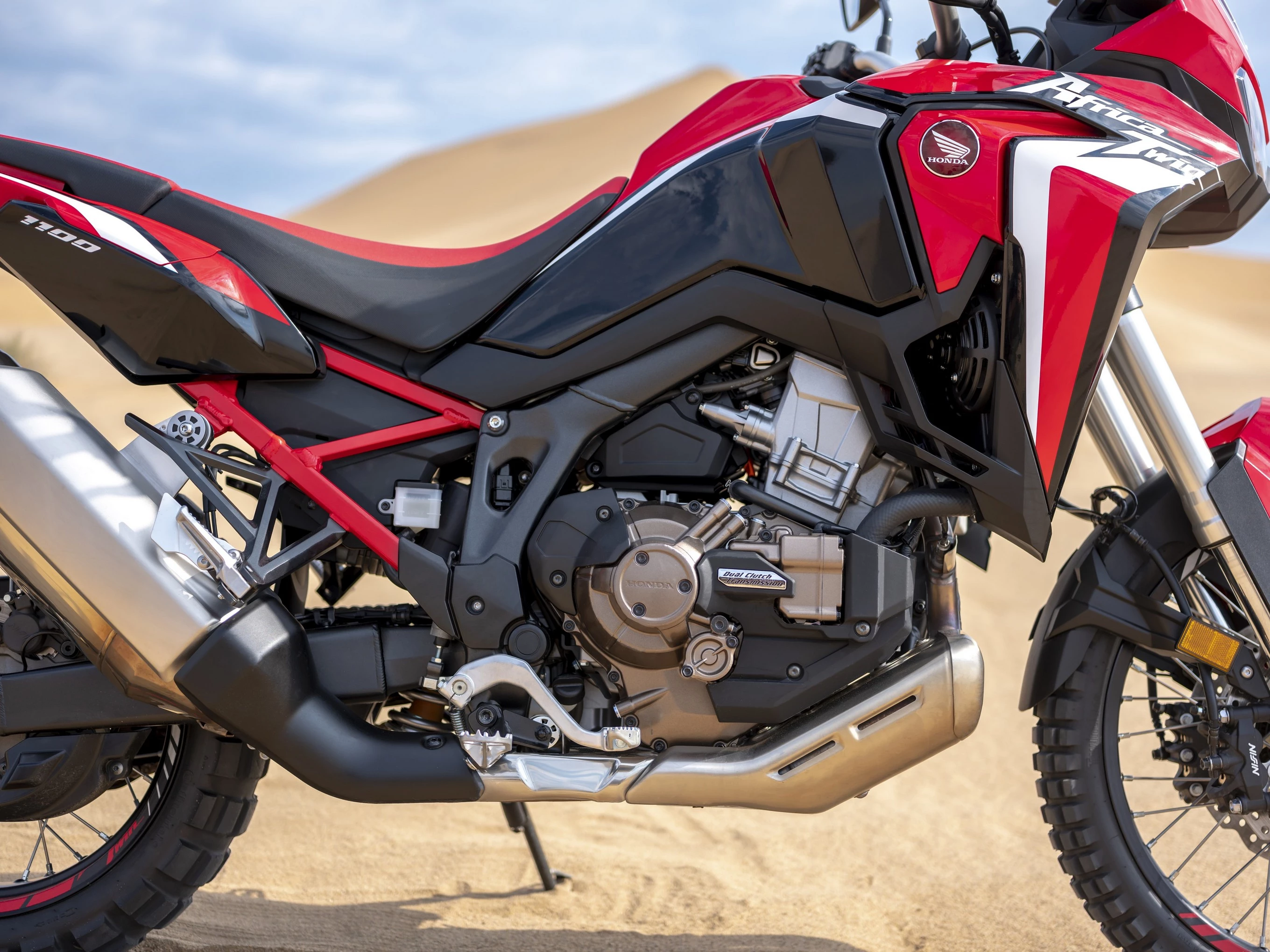 The 2020 Honda CRF1100L Africa Twin sports a bigger, more potent engine in Euro-5 guise