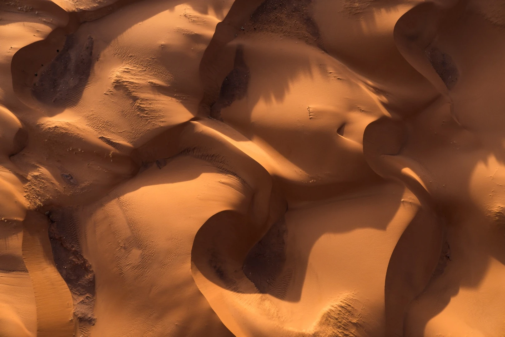 Face in the sand, Monument Valley