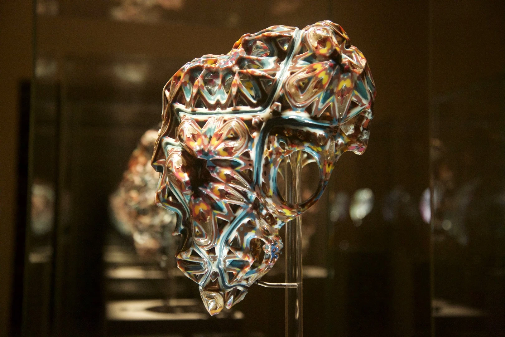 Neri Oxman's otherworldly 3D-printed death masks