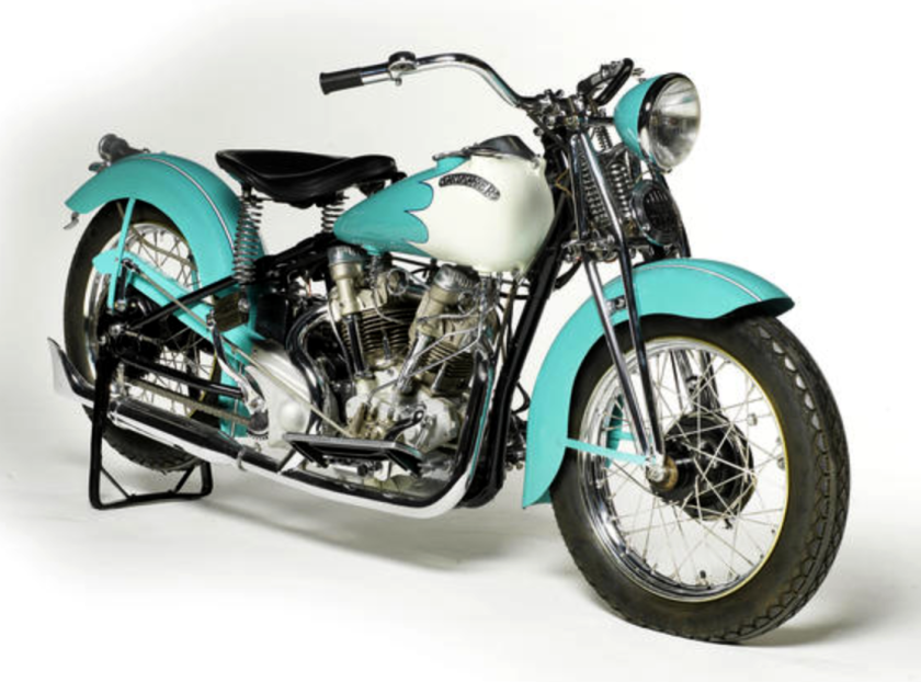 This 1940 Crocker "Big Tank" was sold for $302,000 by Bonhams during Monterey Car Week in 2012.