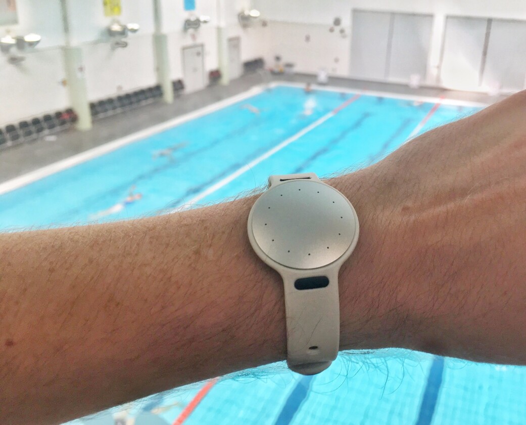 The Speedo Misfit Shine 2 (Swimmer's Edition) tracks swimming laps