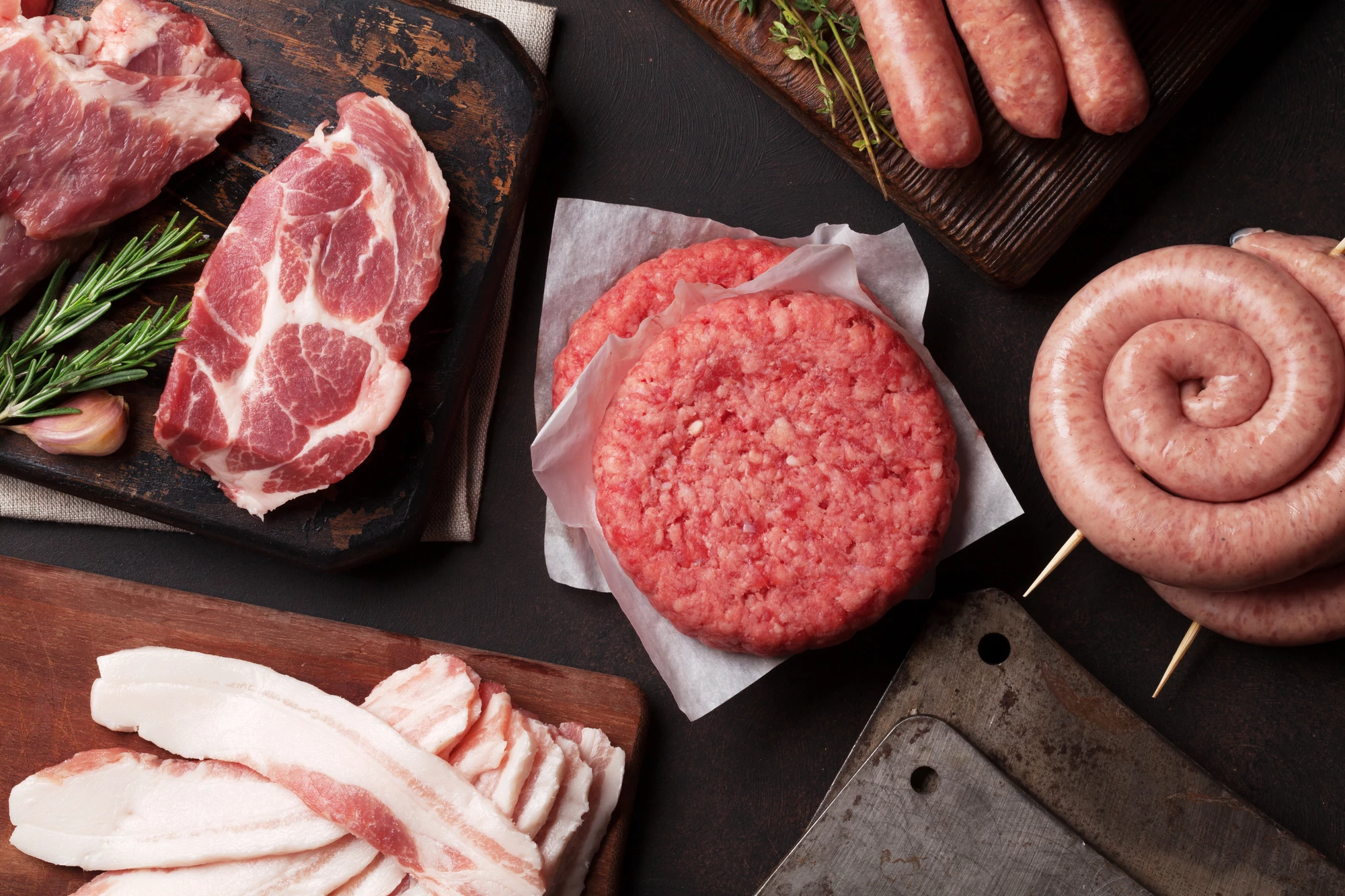 Genetic variants have been linked to an increased risk of colorectal cancer in people who eat a lot of red and processed meat