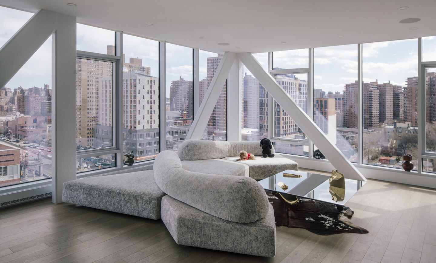 Inside one of 100 Norfolk's residential units