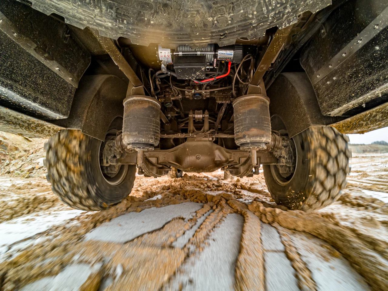 Torsus adds in a new air suspension and chassis-to-substructure mounting components for improved passenger comfort and all-terrain handling