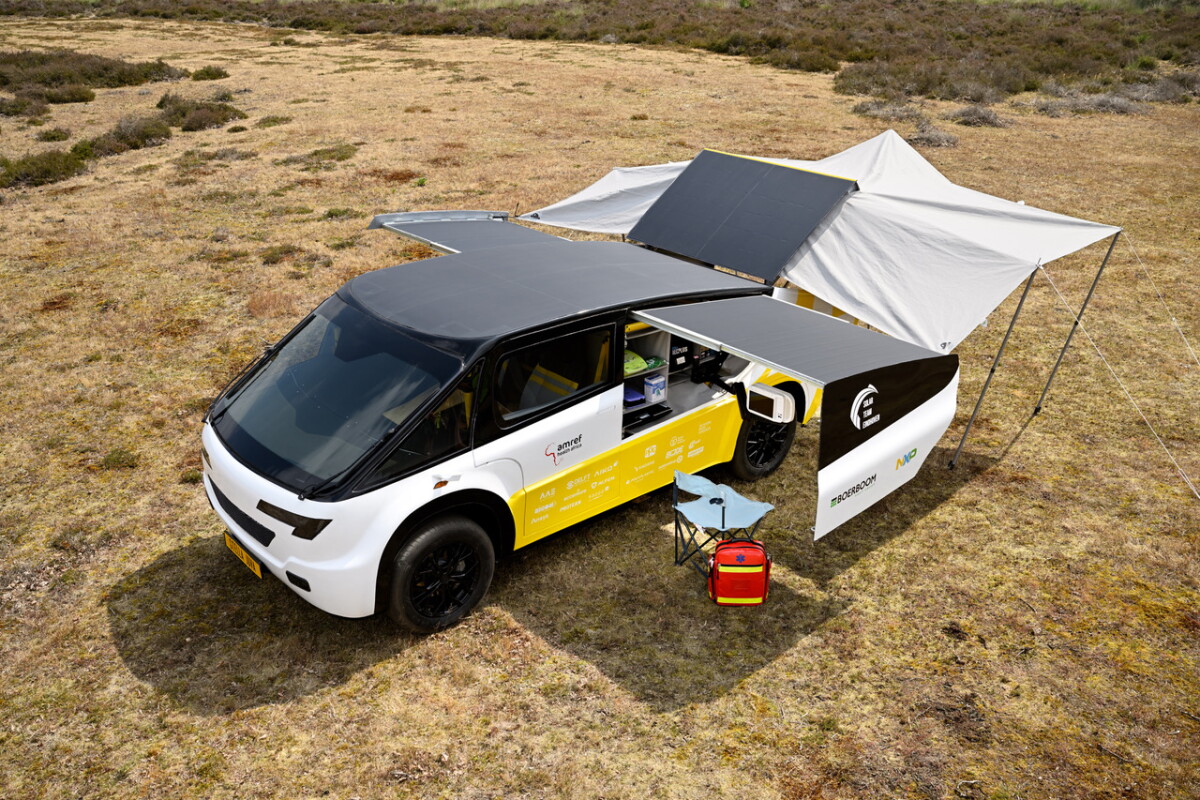 World's first solar-powered ambulance hits the real world