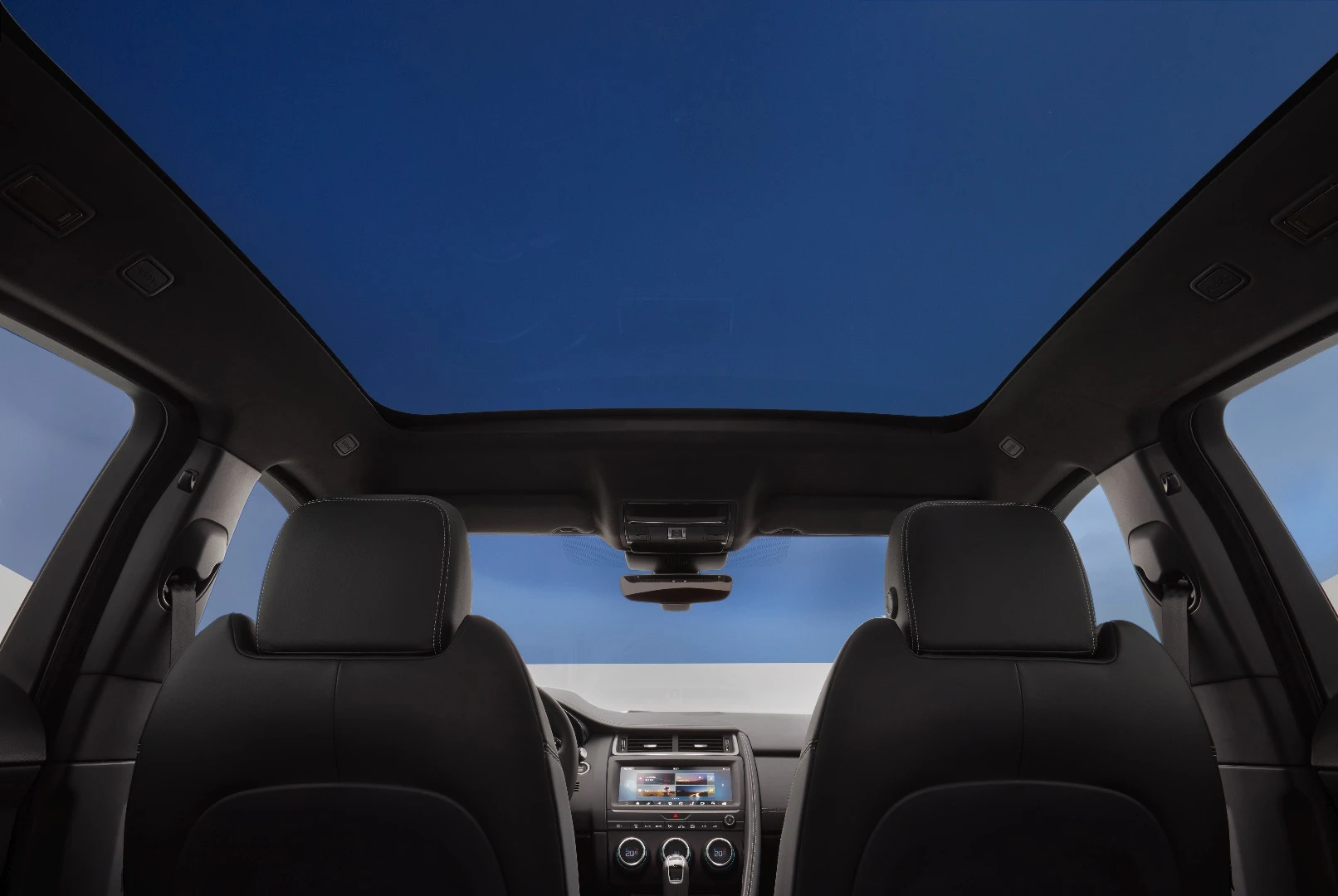 The panoramic roof opens things up