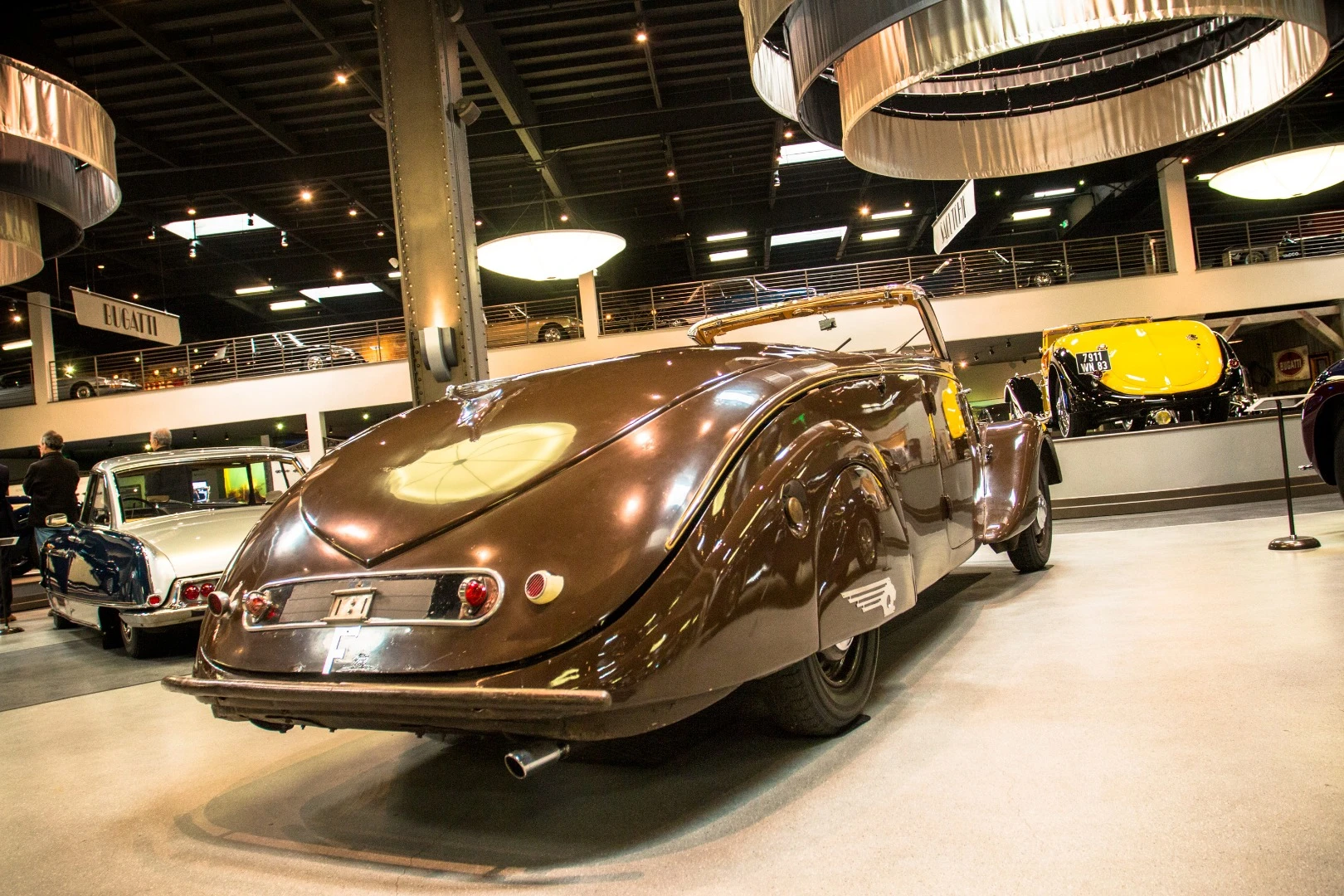 1937 Peugeot 402L Cabriolet Metallique Decouvrable: its inline four-cylinder engine made 55 horsepower at 4,000 rpm