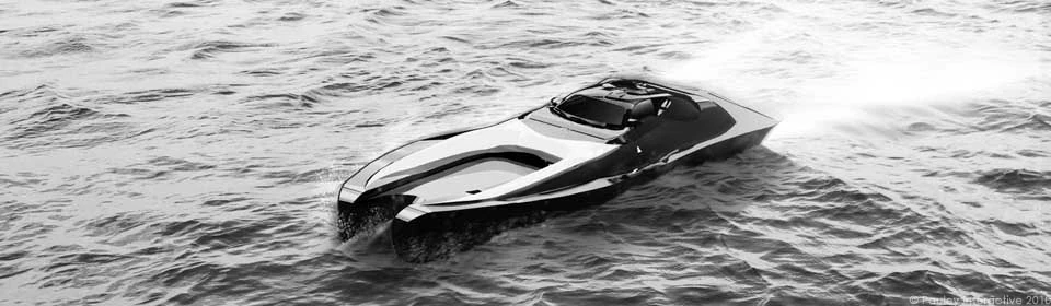 The Halo Intersceptor in its ocean cruiser configuration