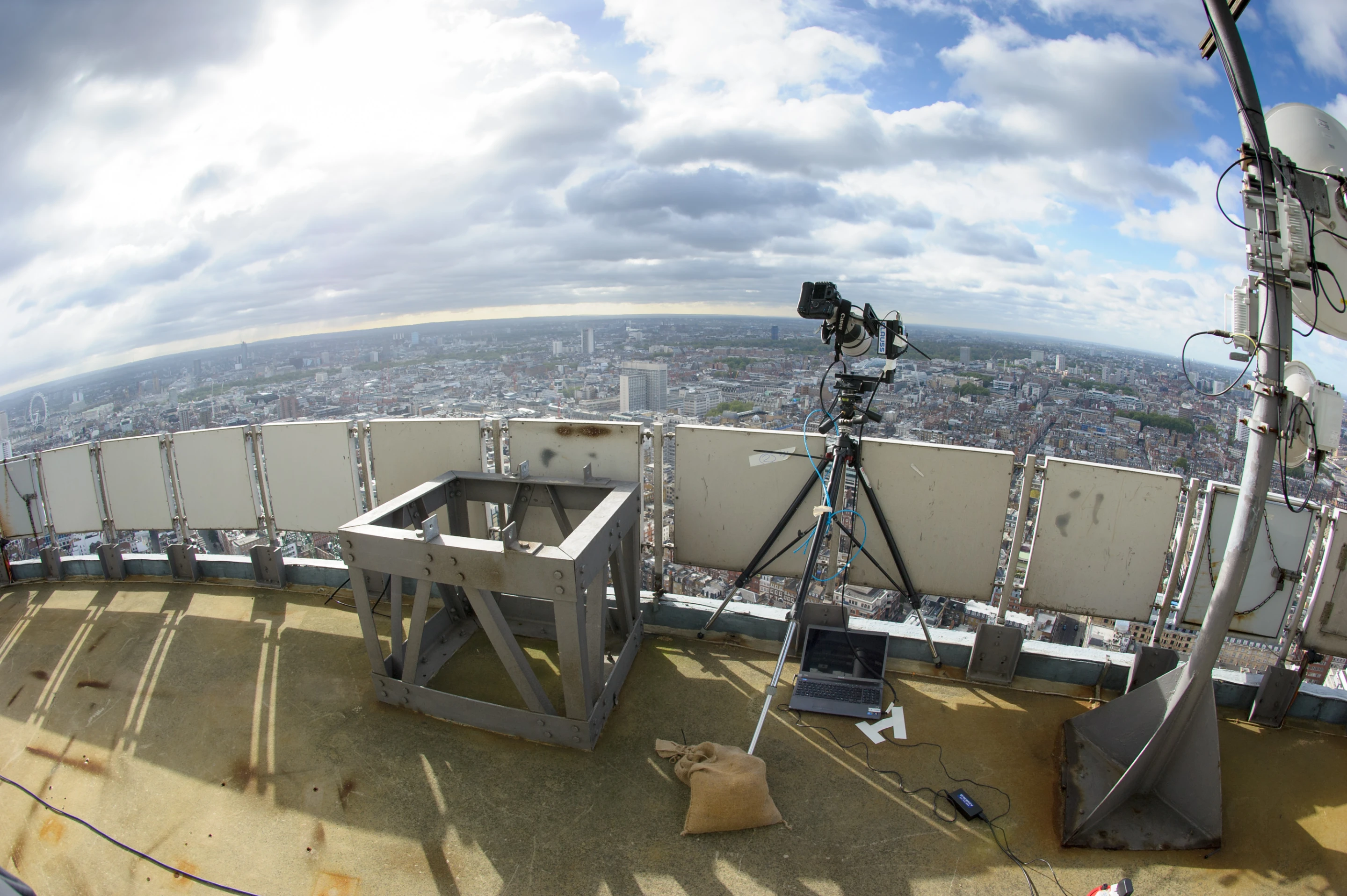 The cameras were then attached to Clauss Rodeon VR Head ST robotic panorama mounts and set to fire at four frames a second as they covered a 360-degree arc