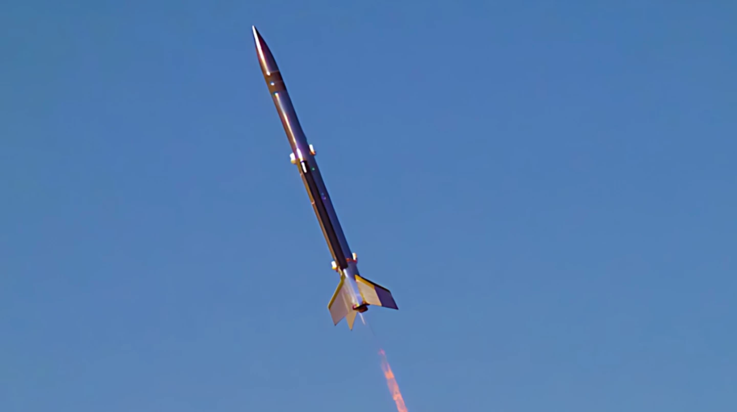 The test was the first flight of the Draper engine