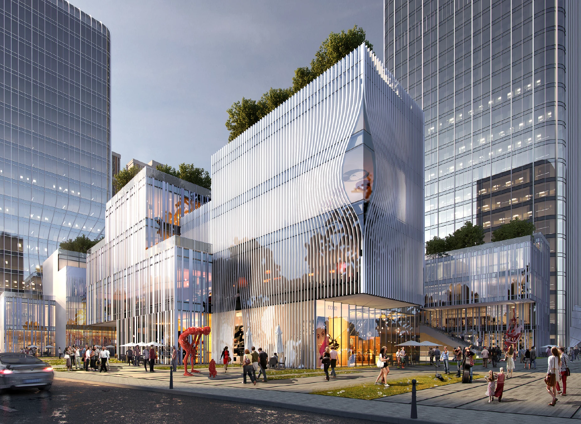 New Pingshan Eye will include retail areas and a hotel