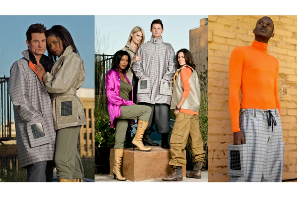 The GO Collection of solar charging clothing from Silvr Lining