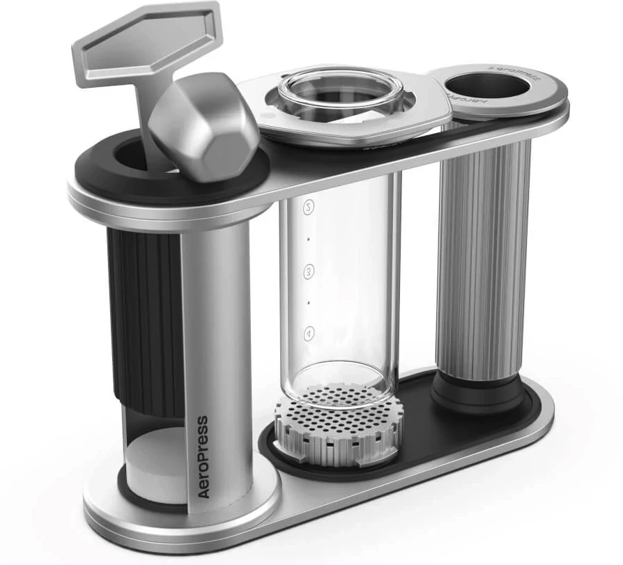 The new Aeropress Stainless Steel Organizer