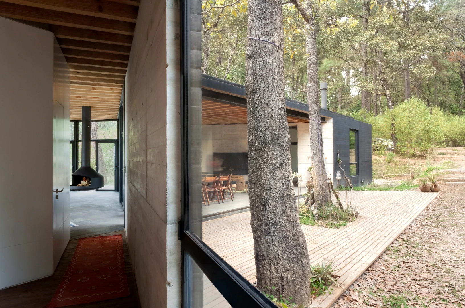 The Casa de la Roca makes use of a "huge amount" of reclaimed timber