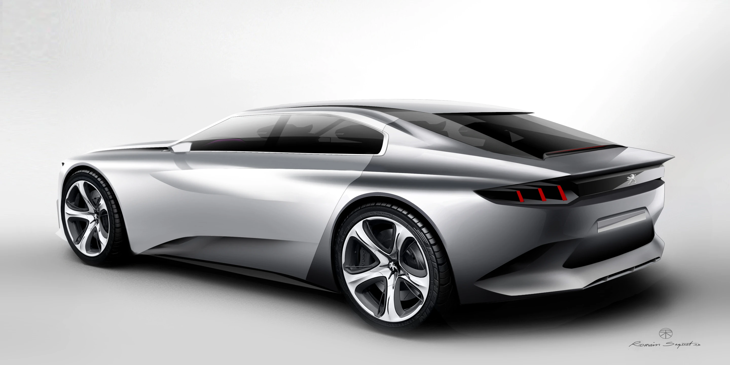 The EXALT concept before its Shark Skin trim